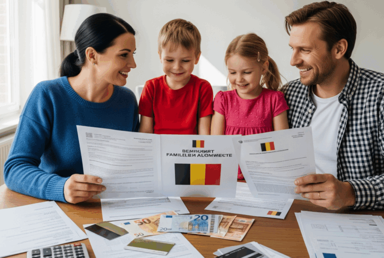Русскоязычная семья получает детские пособия в Бельгии