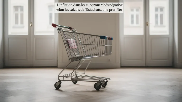 Инфляция в супермаркетах Бельгии впервые стала отрицательной