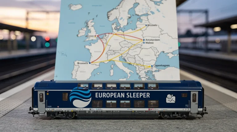 European Sleeper запустит ночной поезд из Брюсселя в Копенгаген и Мальмё в 2028 году