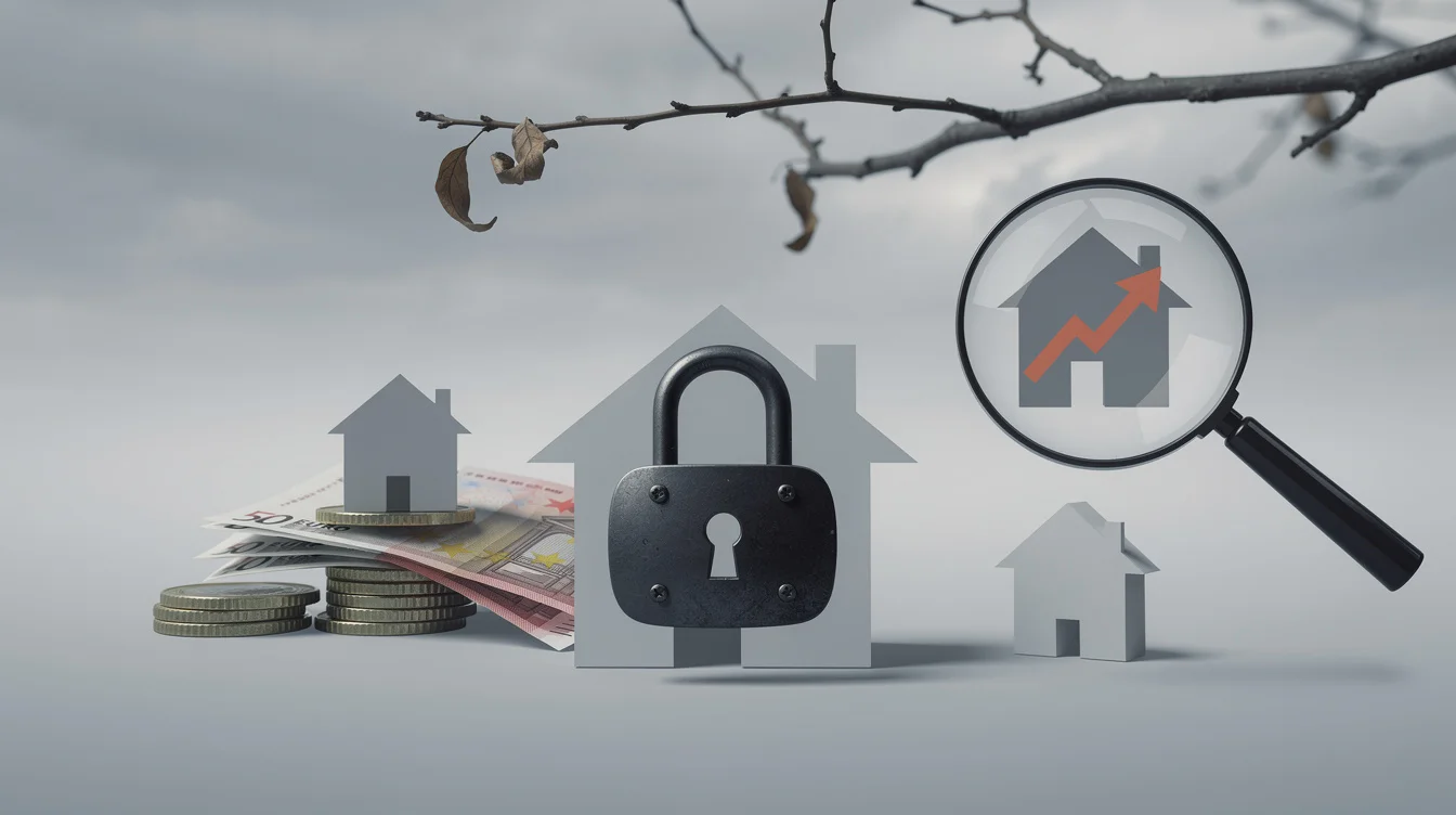 Продажи недвижимости в Бельгии упали из-за роста ставок по ипотеке